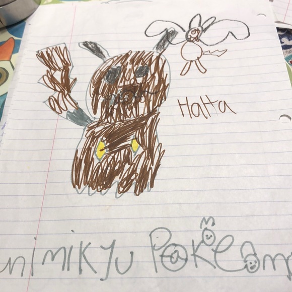 Kids handmade Pokemon Pic - Picture 7 of 9